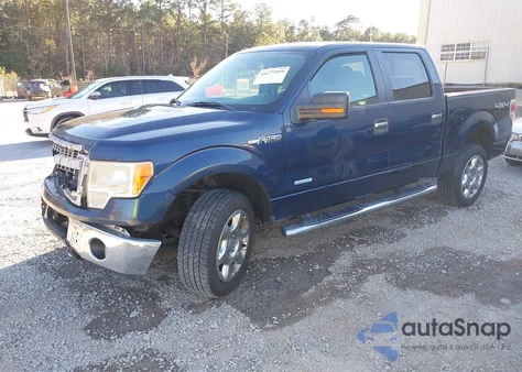 2013 Ford F-150 Xlt из США, поврежденный, VIN 1FTFW1ET3DFD09434